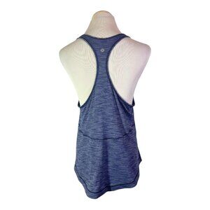 Lululemon Size 6? Long Distance Tank Racerback Heathered Blueberry Jam